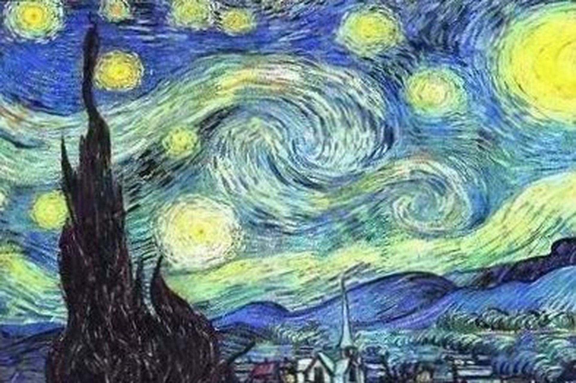 《星月夜》(the starry night)是荷兰后印象派画家文森特·梵·高于