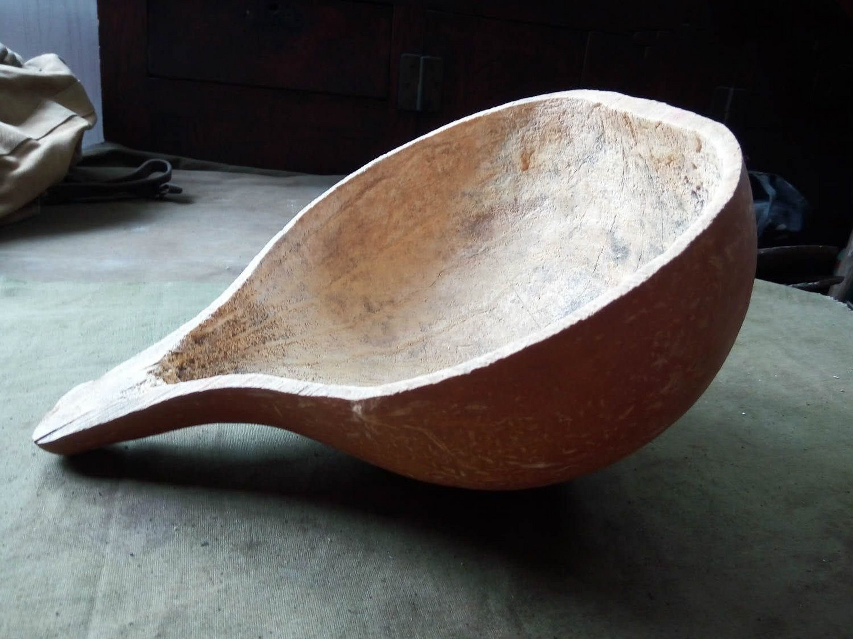 在农村地区,至今仍有一些家庭还在使用葫芦瓢,虽然它