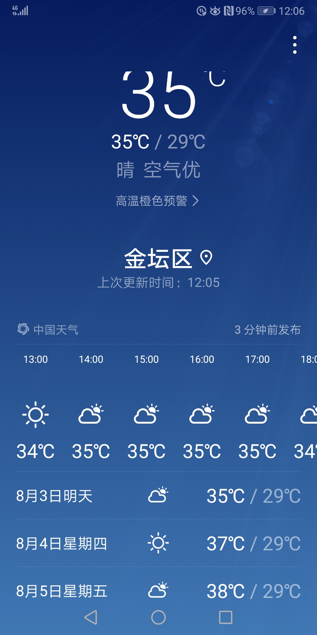 世界真奇妙,金坛天气预报,阴天是晴天,雨天什么天?