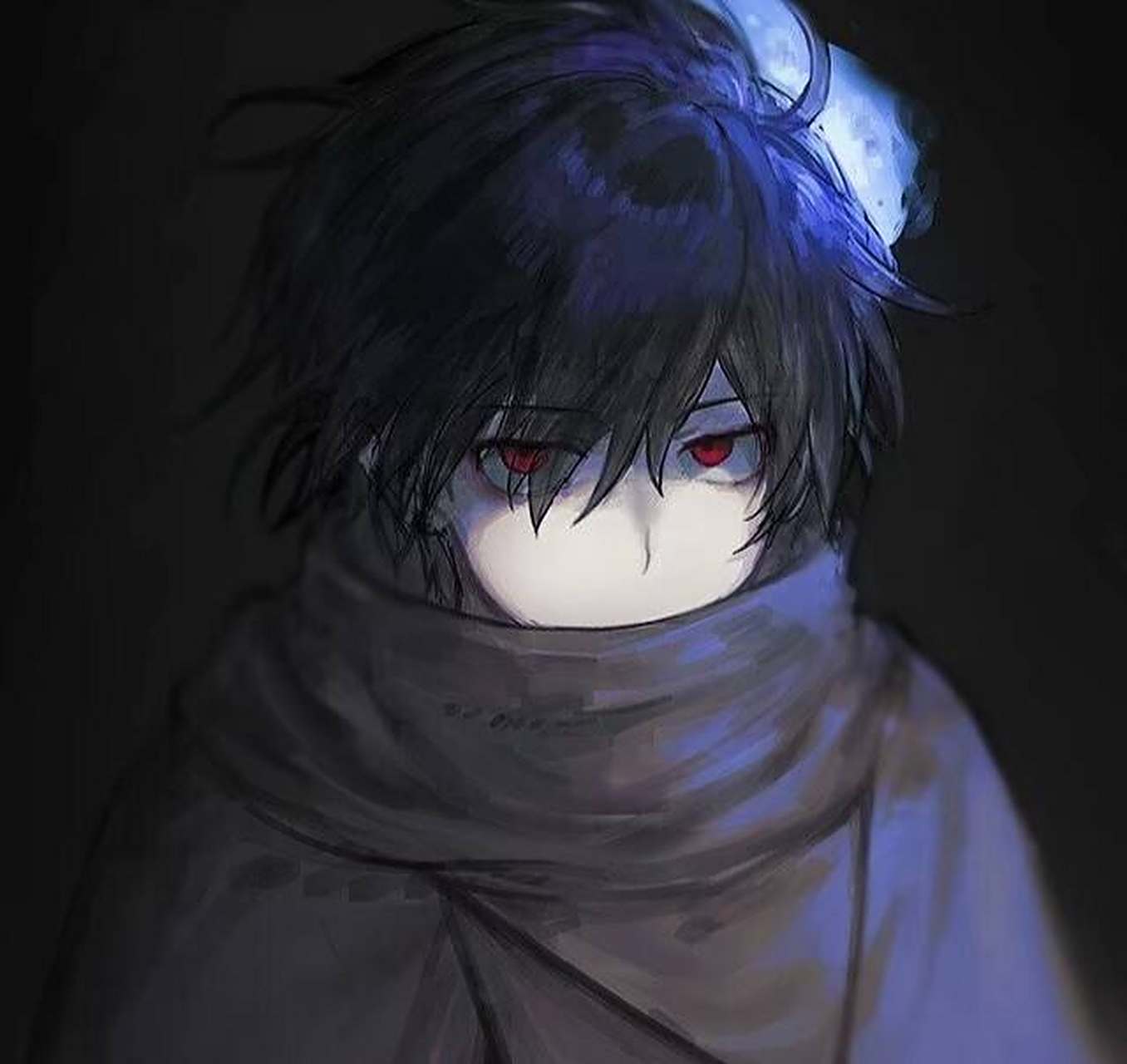 动漫男生头像黑暗系