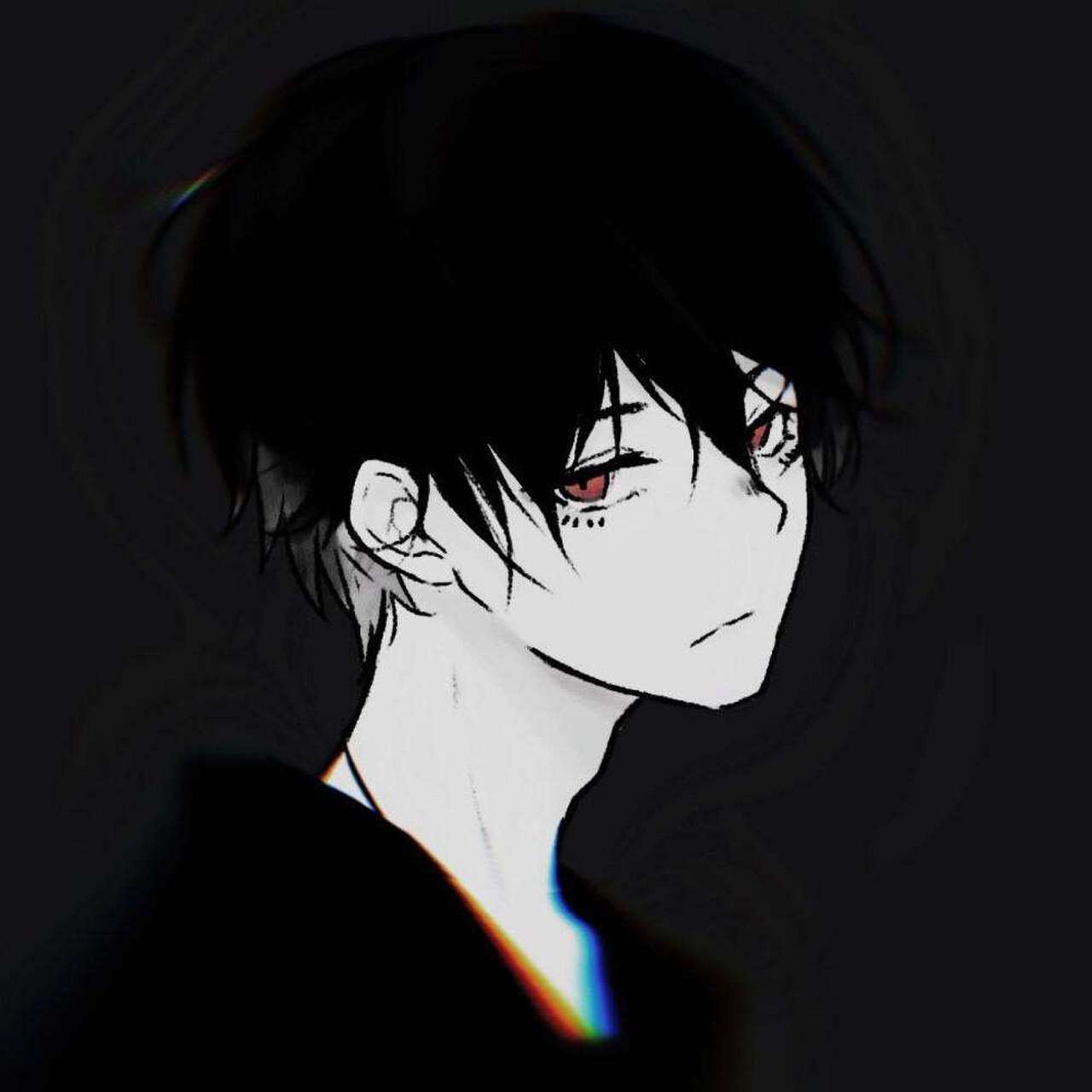 动漫男生黑暗系