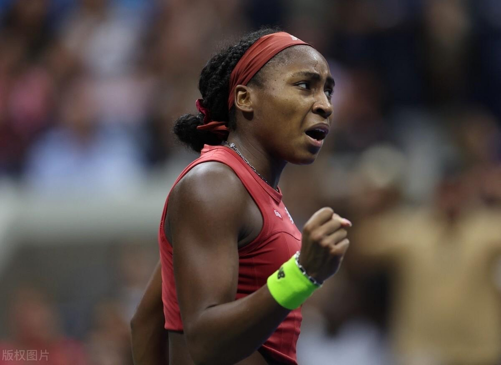 祝贺美国女子网球运动员高夫19岁 问鼎夺冠96  冠军并非一日养成的