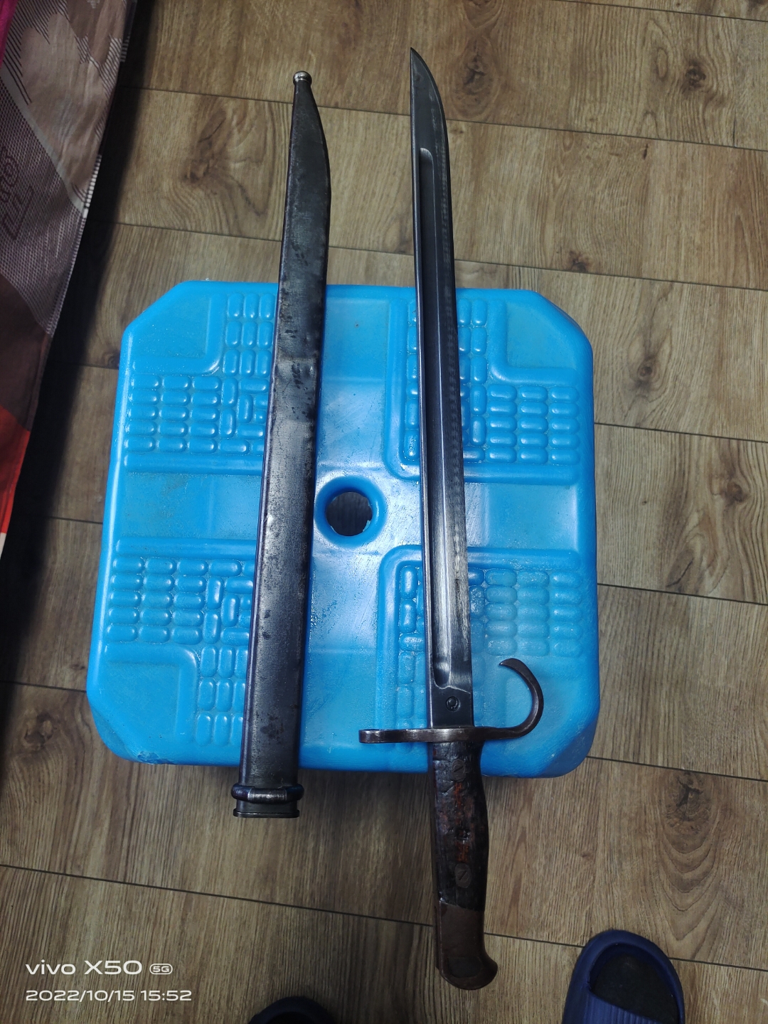 武器兵器# #热血军迷大本营# 日本三十年式刺刀,名古屋兵工厂生产近