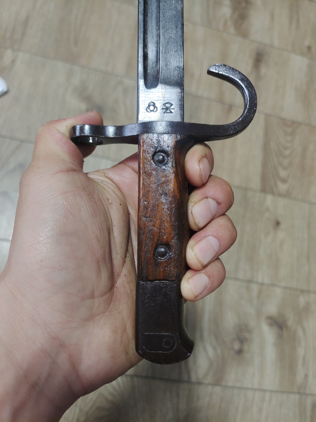 日本三十年式刺刀,小仓兵工厂监制,光精机制作公司生产!