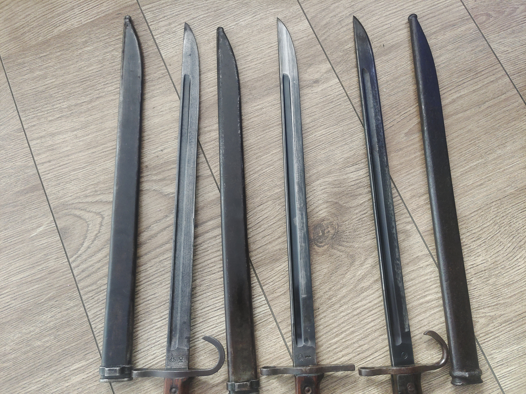 第一把小仓兵工厂监制光精机制作公司生产,带有护手勾,烤蓝大部分都在