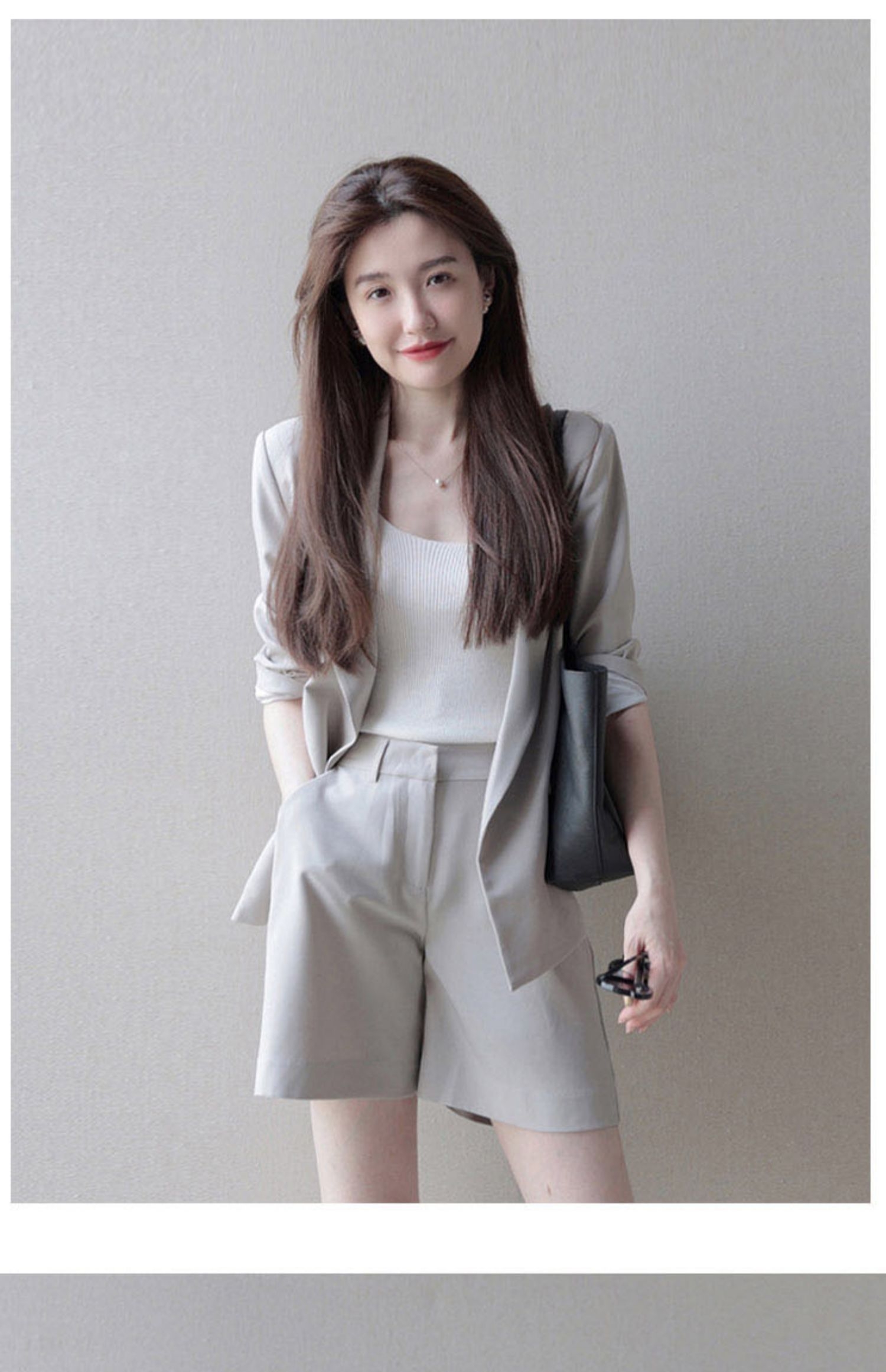 干练不失女人味,有气场有魅力,养眼又性感,个性耍帅,把"中性美"发挥的