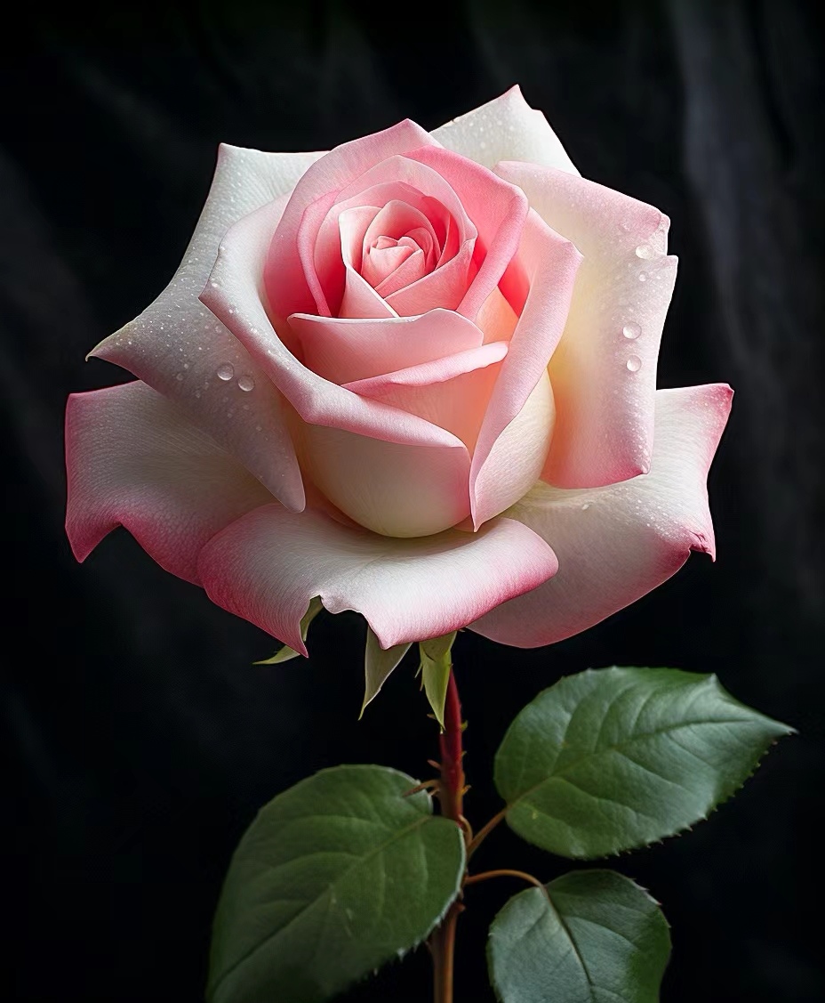 9594浪漫初绽,粉色玫瑰唤醒初恋情怀9294  96你见过如此