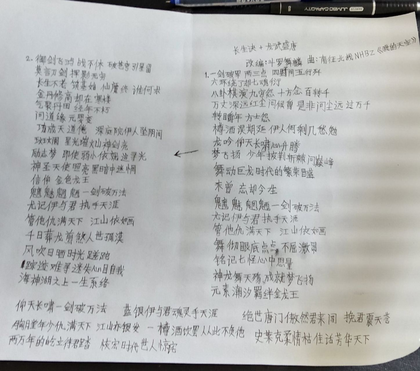 长生诀 龙武盛唐 组合歌曲,希望我能尽力.