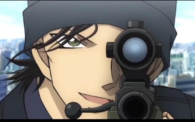 赤井……秀一 狙击手 fbl王牌探员…… #名侦探柯南# #赤井秀一