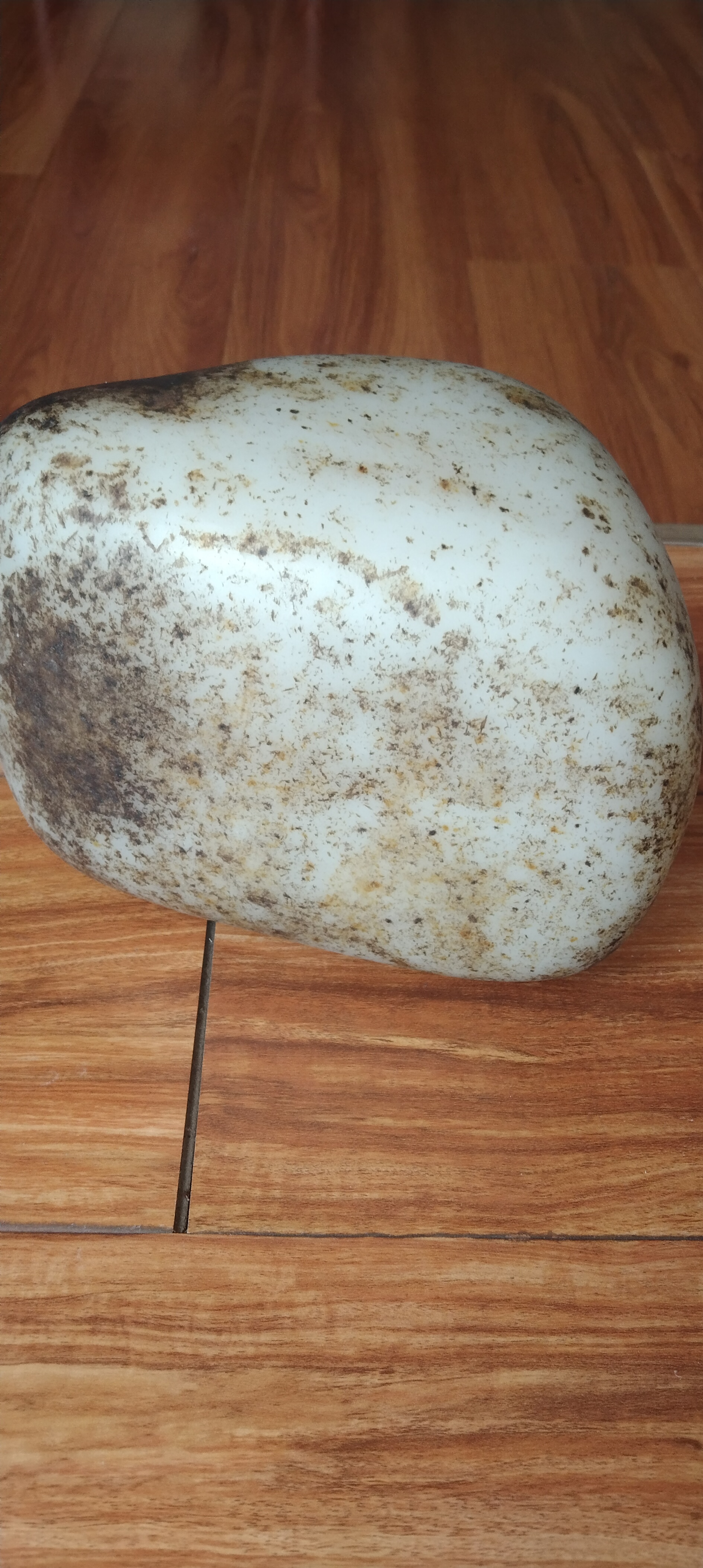 和田籽料原石#盘盘老物件