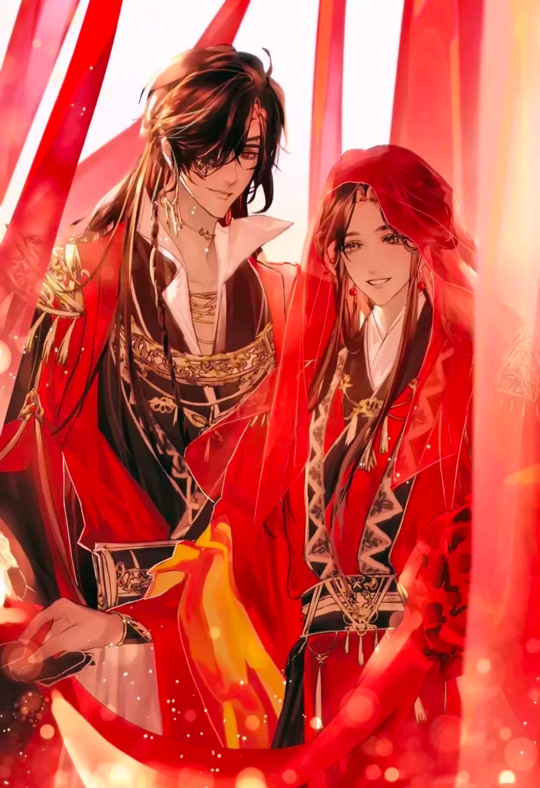 花怜大婚 恭喜花城主抱得美人归[撒欢]