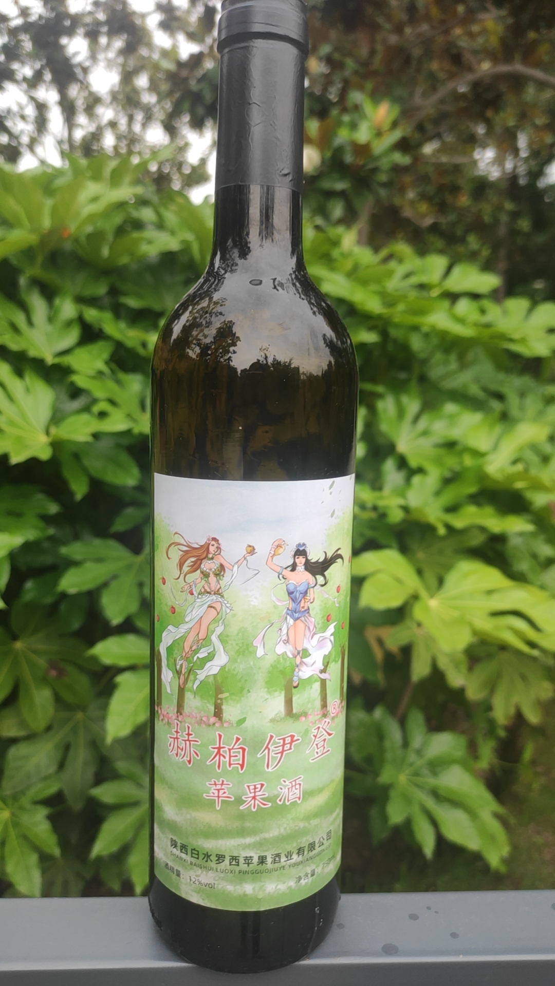 陕西特产,赫柏伊登苹果酒.