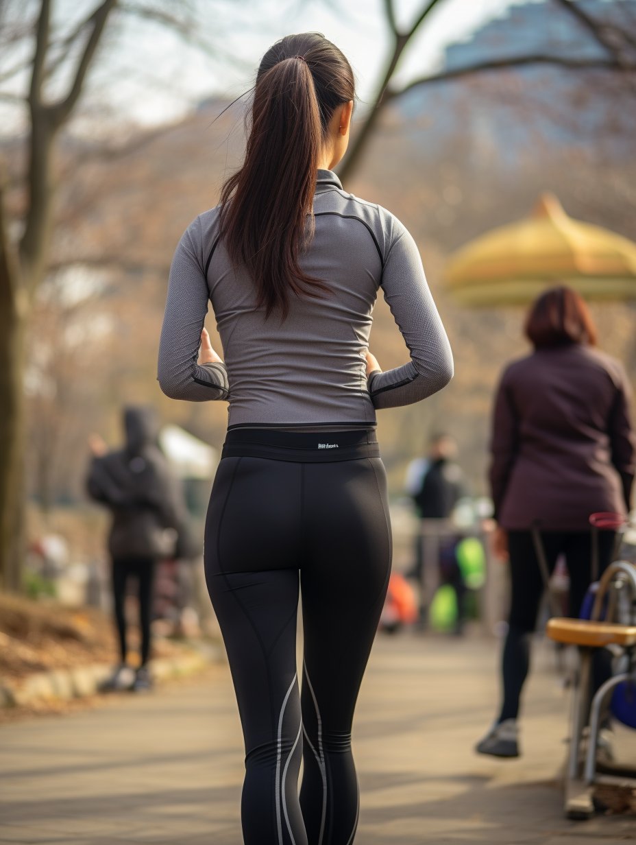 一起分享吧~  完美背影   瑜伽女孩