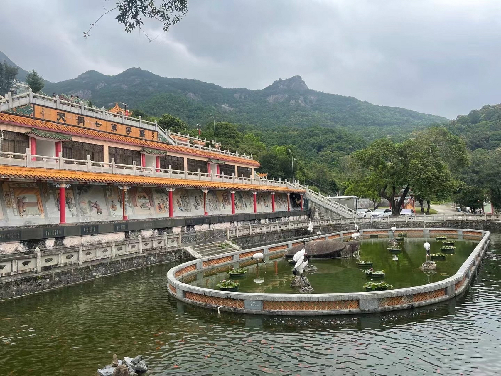 惠州黄龙古观博罗县罗浮山,一个空气新鲜的地方