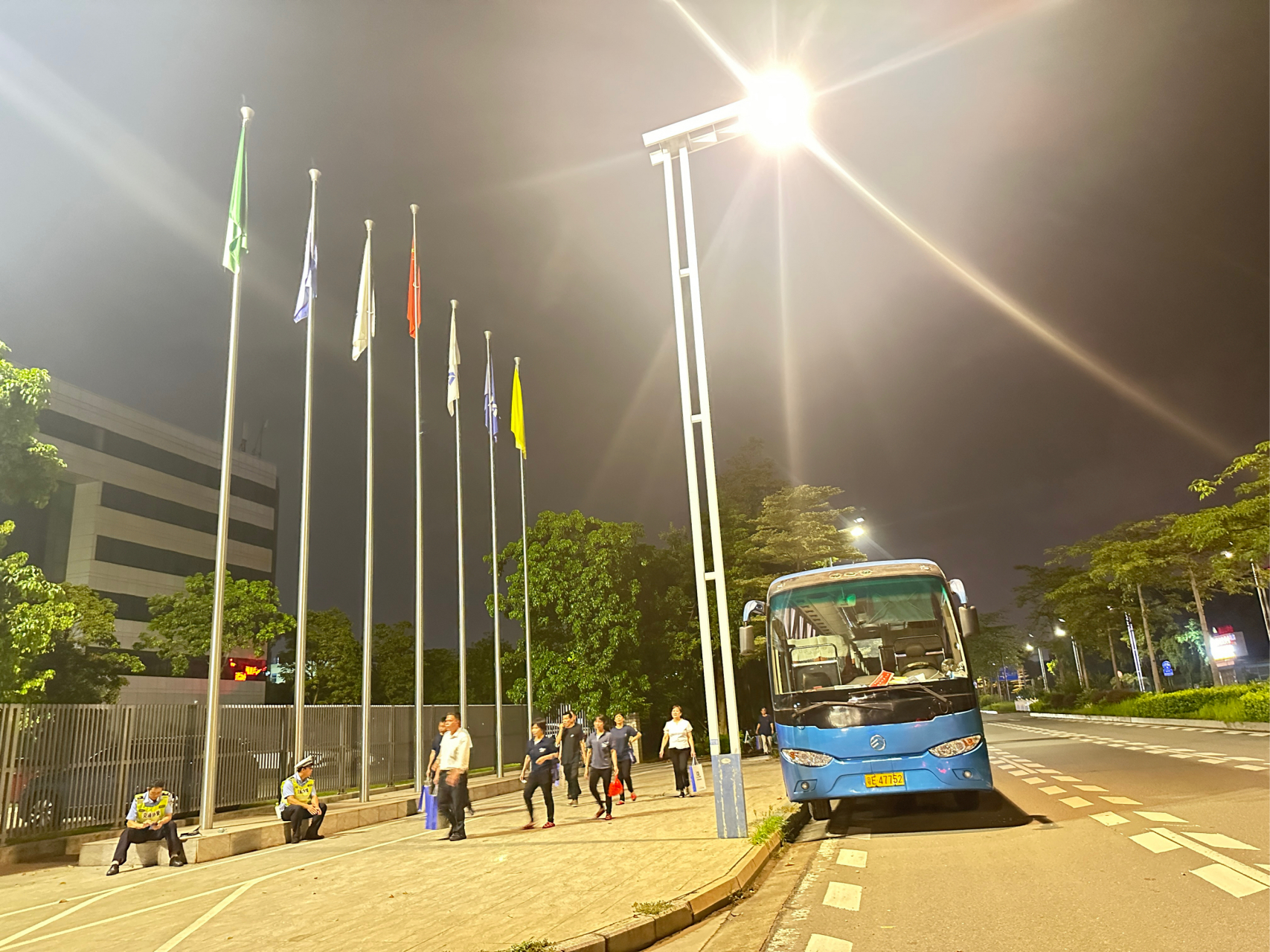 佛山顺德区,科达股份有限公司广隆工业区后面,2023年6月24日龙船总