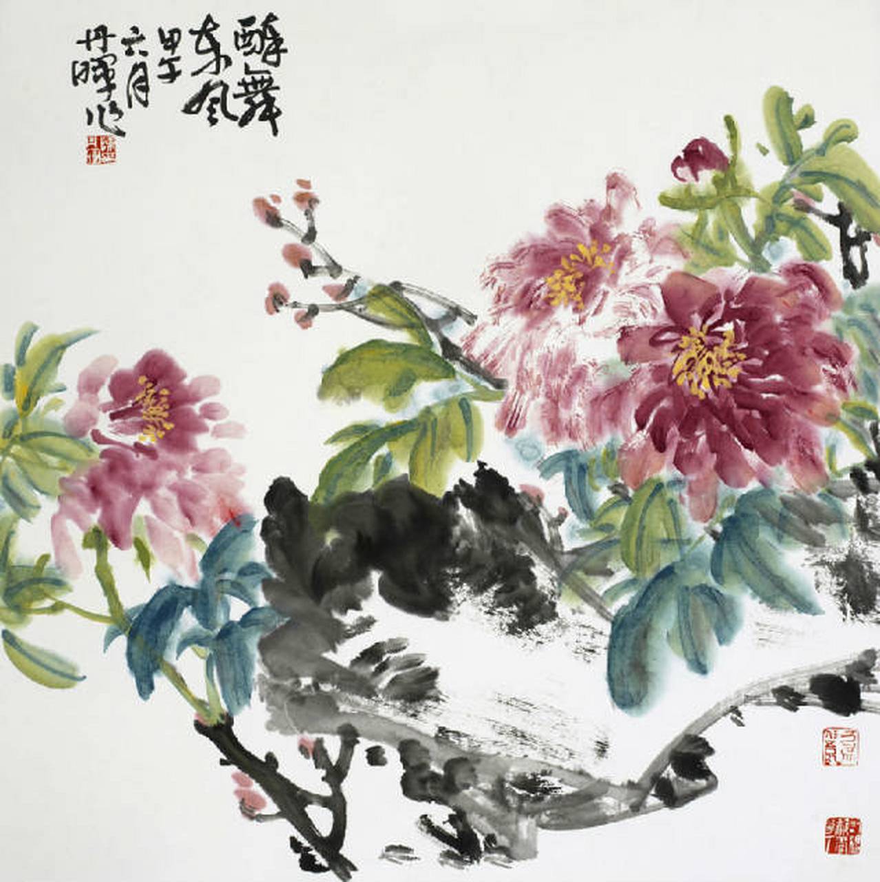 津门网# 陈丹晖写意花鸟