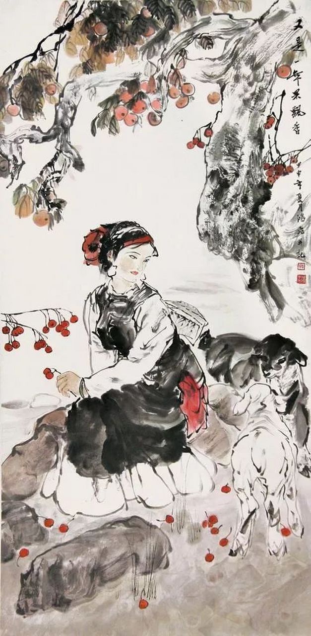 津门网# 张鸿飞人物画