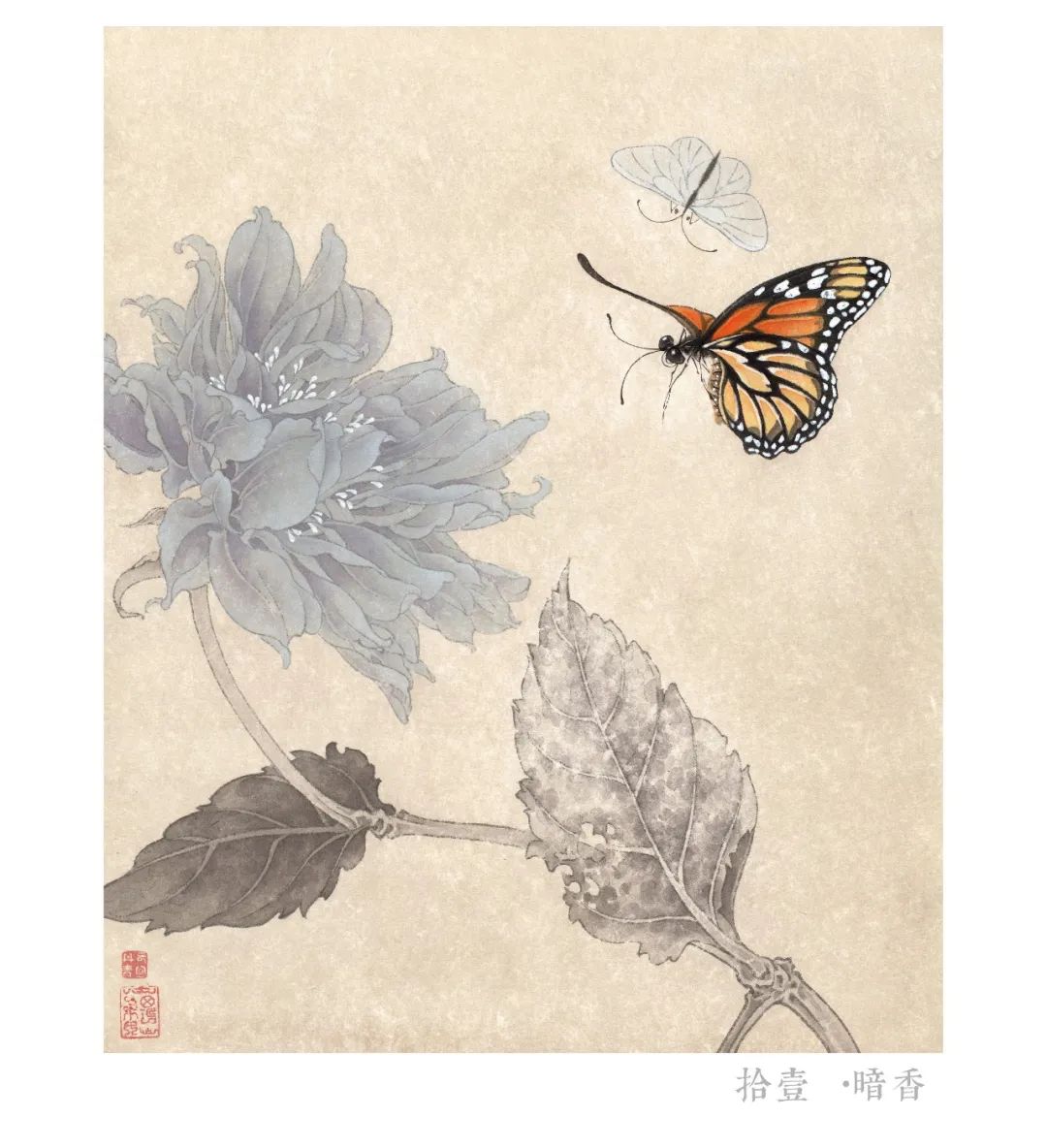 津门网# 与传统中国山水画和人物画相比,花鸟画的