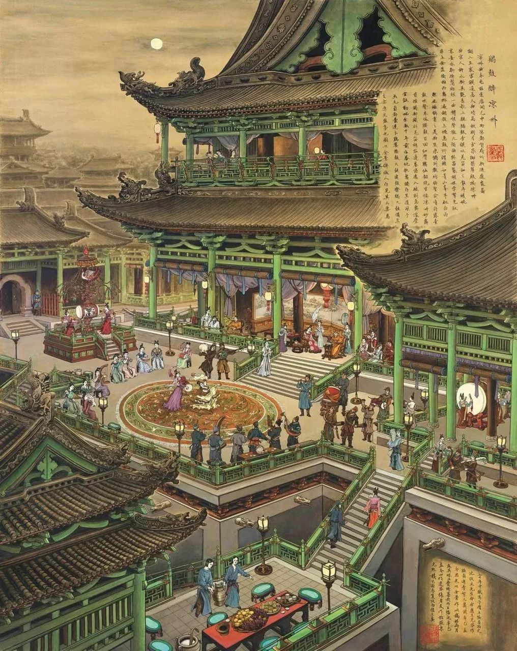 津门网# 界画大师张孝友