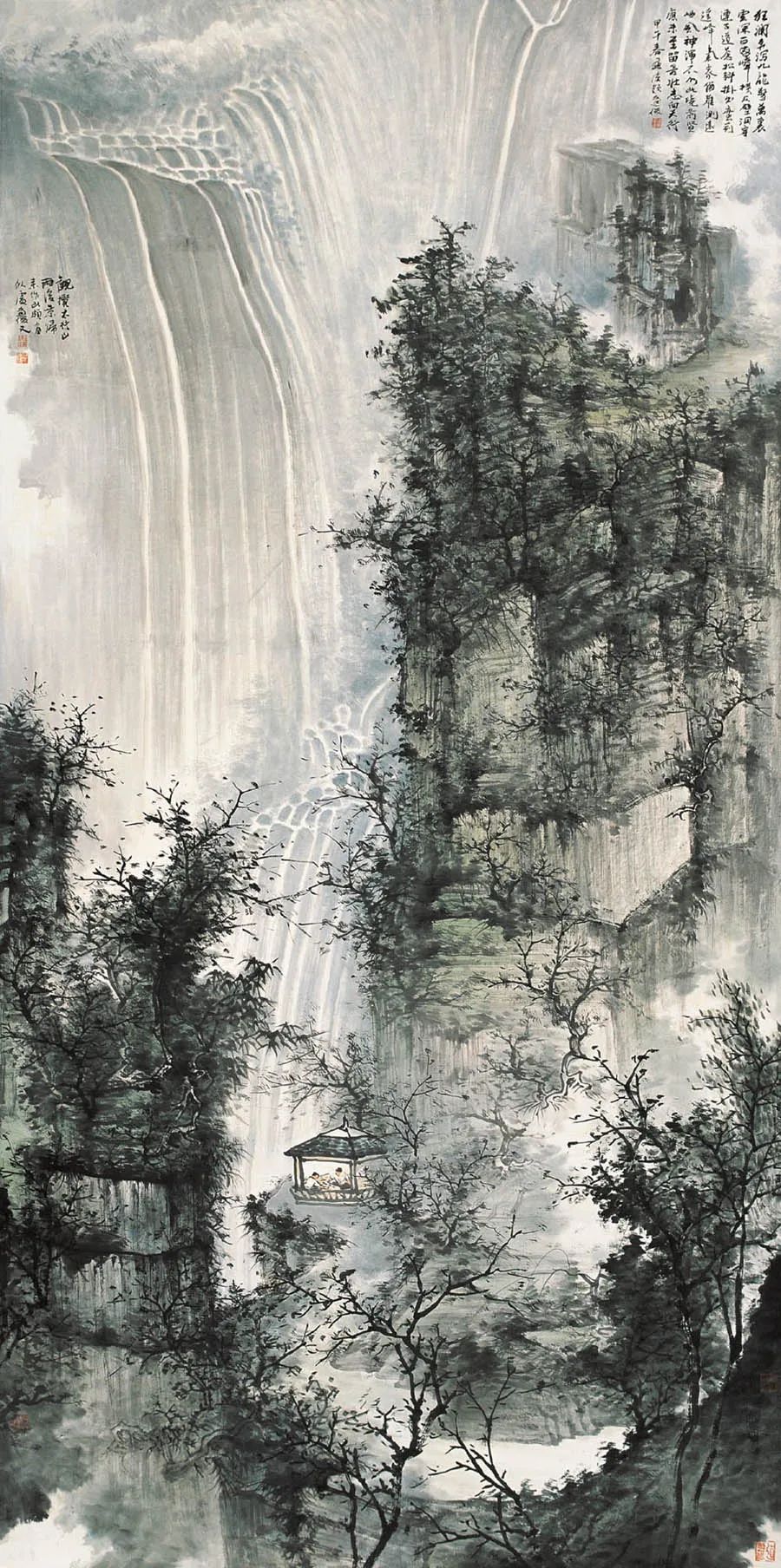 宋画架构,我以为指的是五代北宋时期的绘画,无论是花鸟画还是山水画