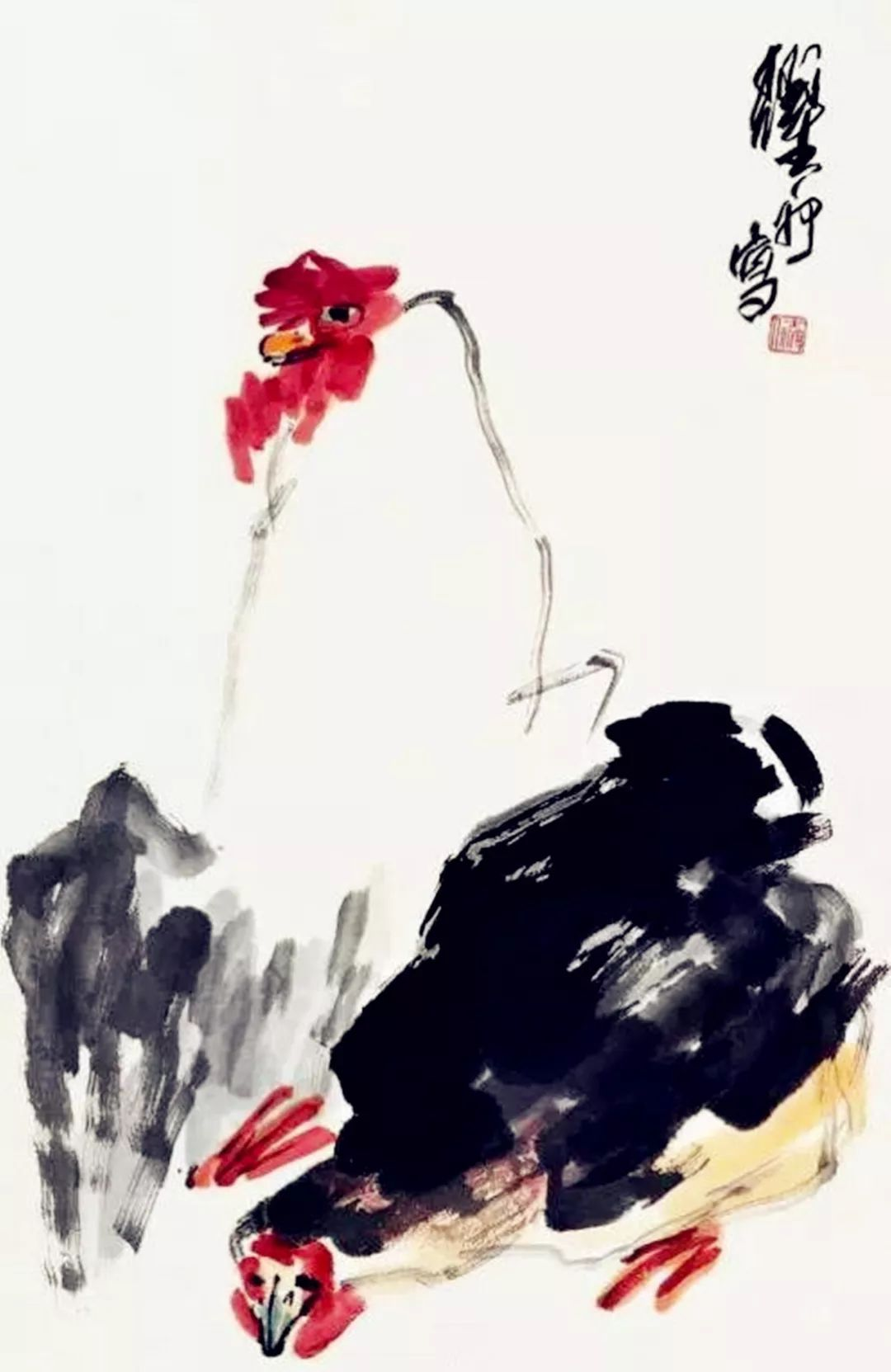 津门网# 沈耀初大写意花鸟