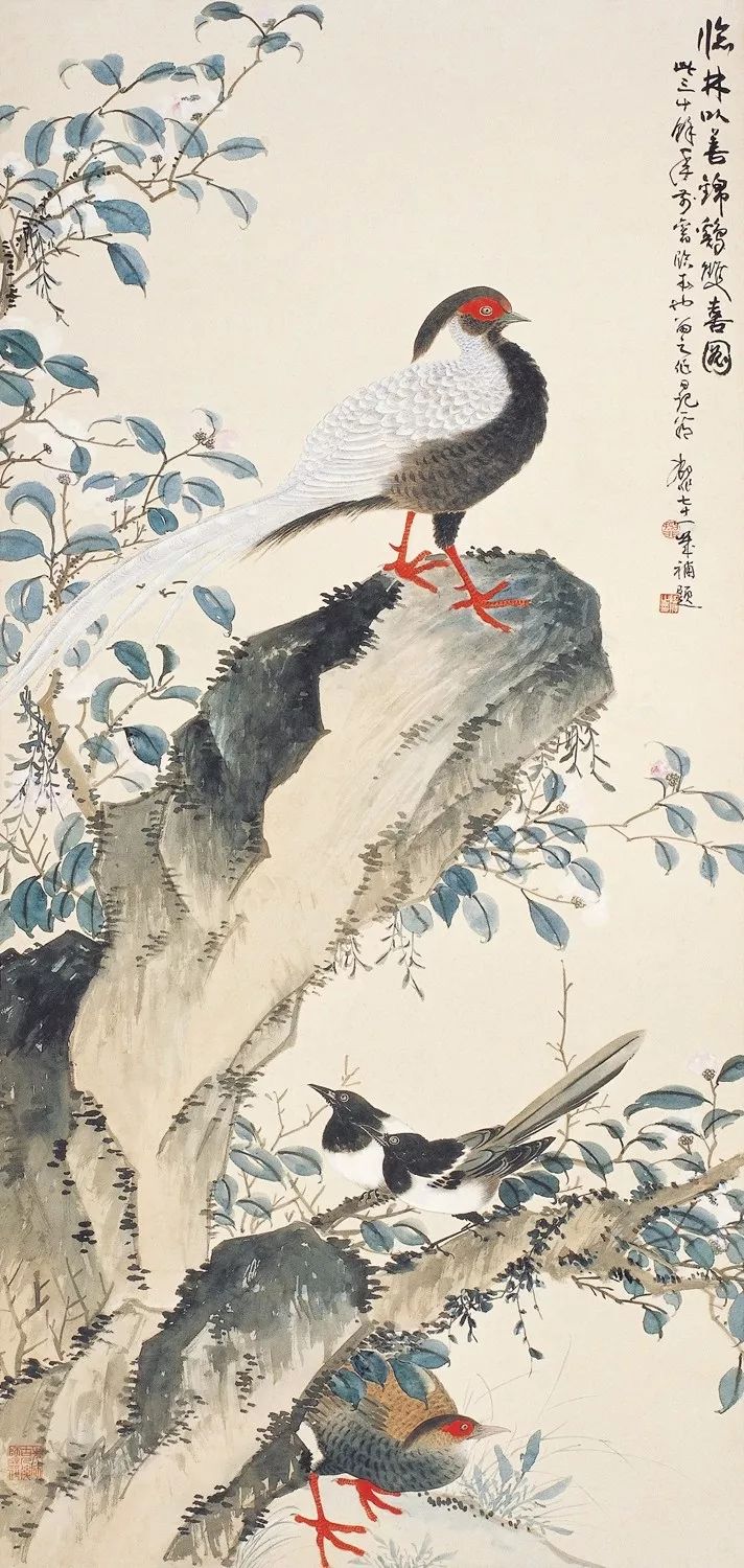 津门网# 作一幅画好比演一台戏,所不同的是生