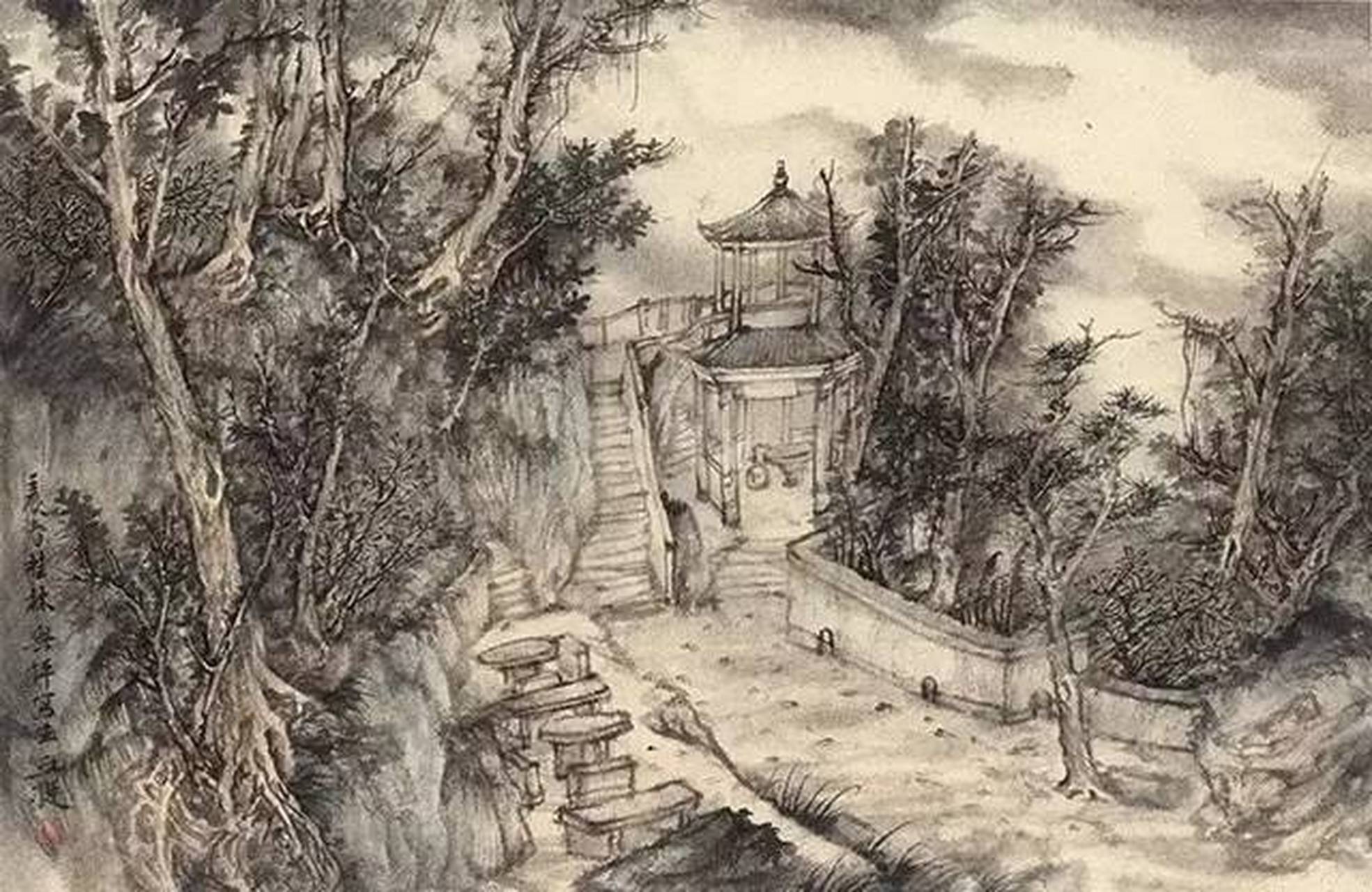 津门网# 丘挺国画作品欣赏