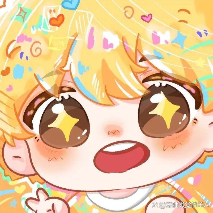 蛋仔六小只q版头像图片