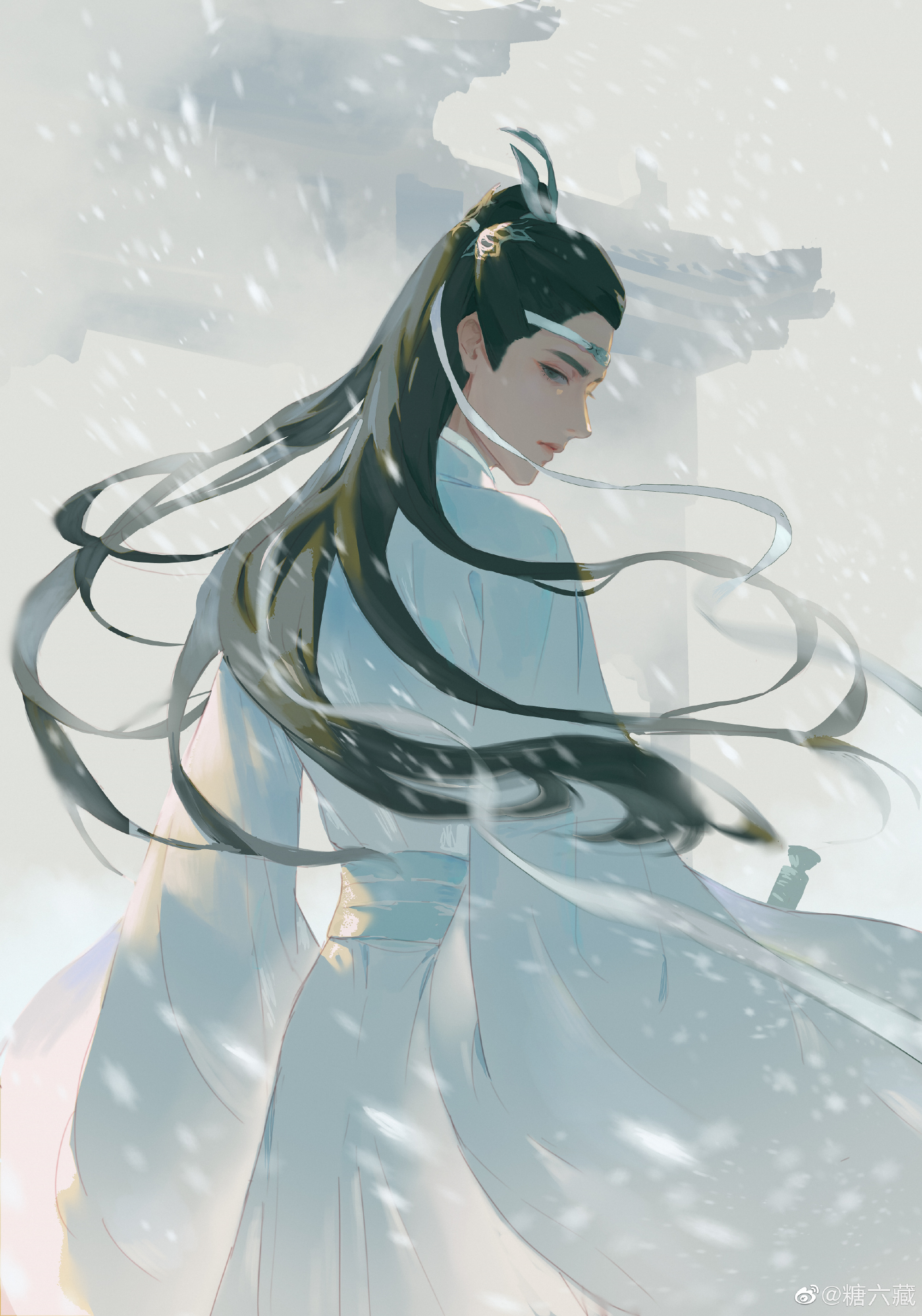 陈情令绘图,图源见水印,侵删歉[心]