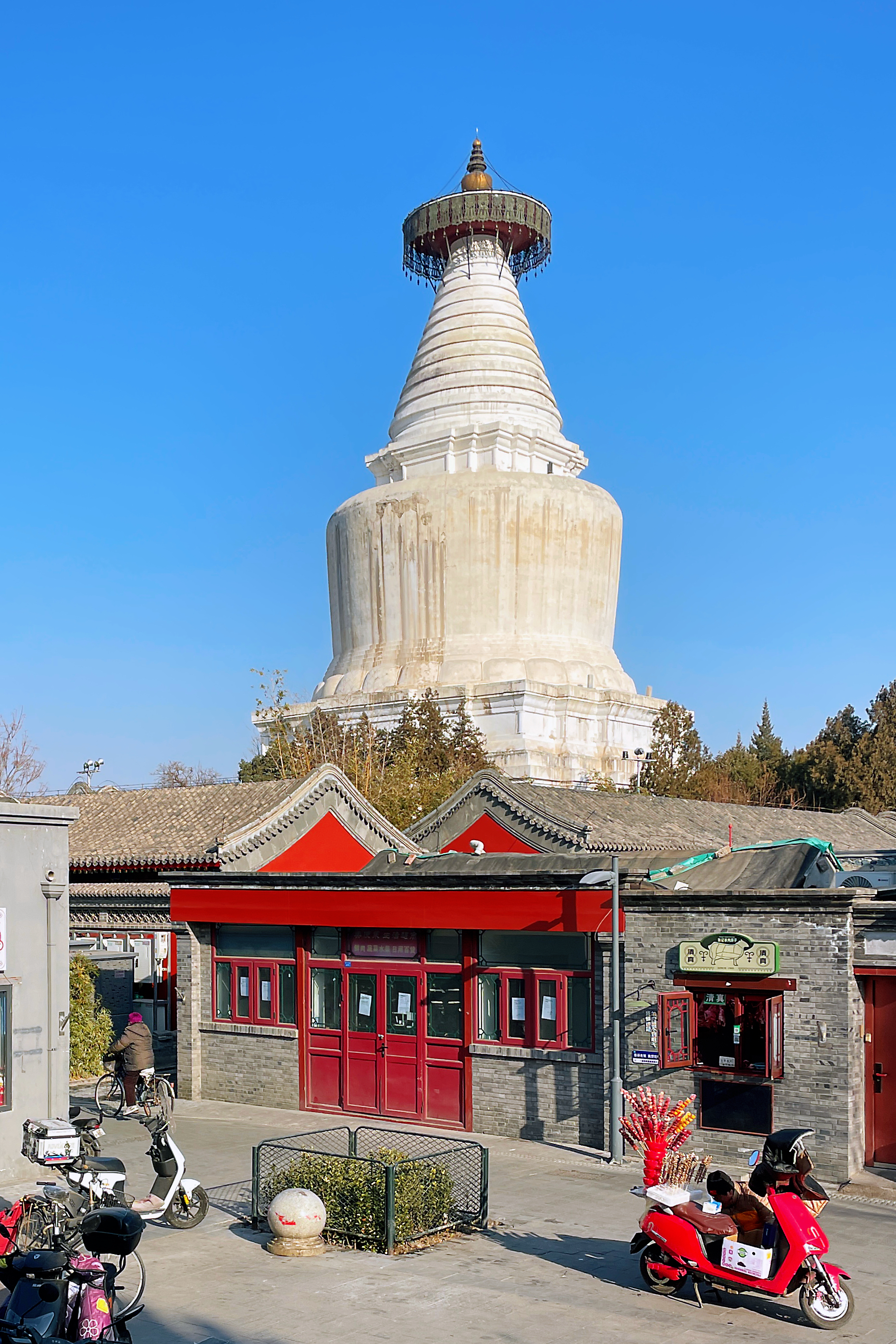 北京西城白塔寺介绍图片