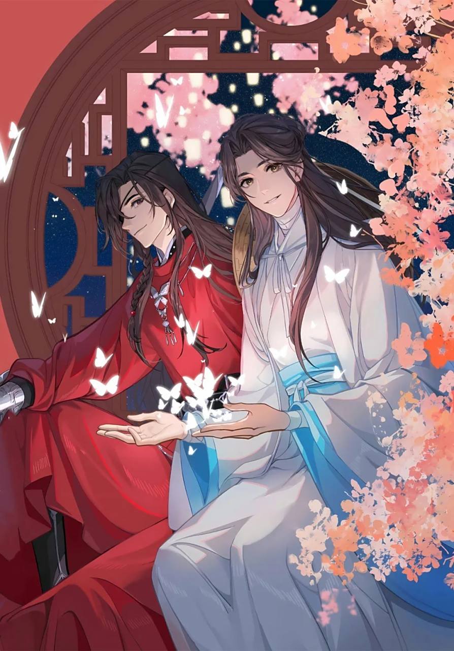 不得不拿出我收藏多久的花怜图了#天官赐福# #花怜# #花城# #谢怜