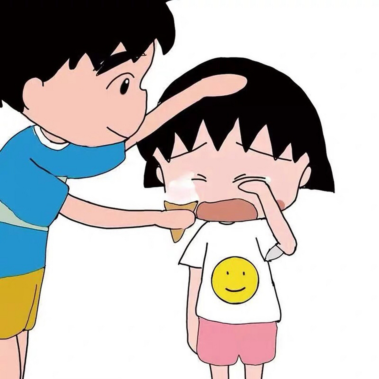 动漫美图#   超爱的丸野cp同框  超级多的名场面嗷呜～爱了爱啦