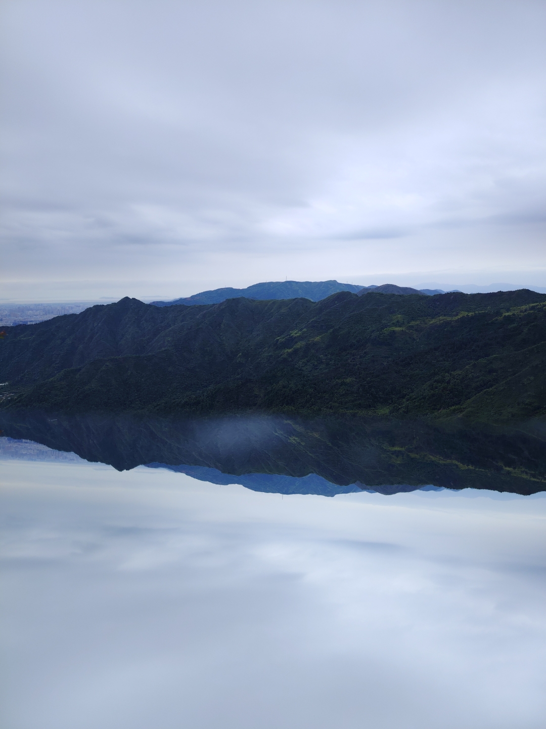 温州瓯海区丽岙街道芙蓉尖风景