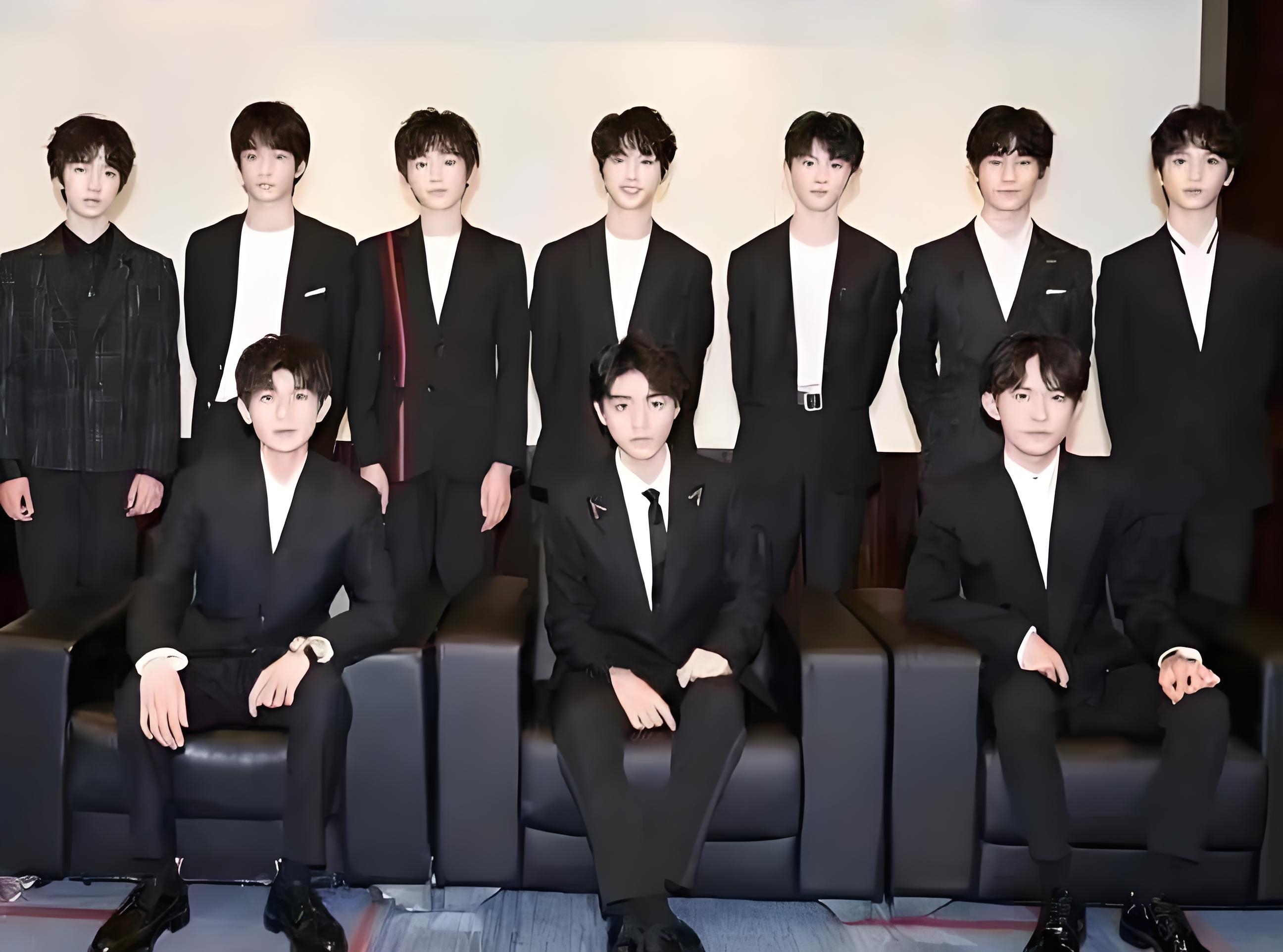 时代少年团;时代峰峻一代二代同堂;时代峰峻四世同堂!