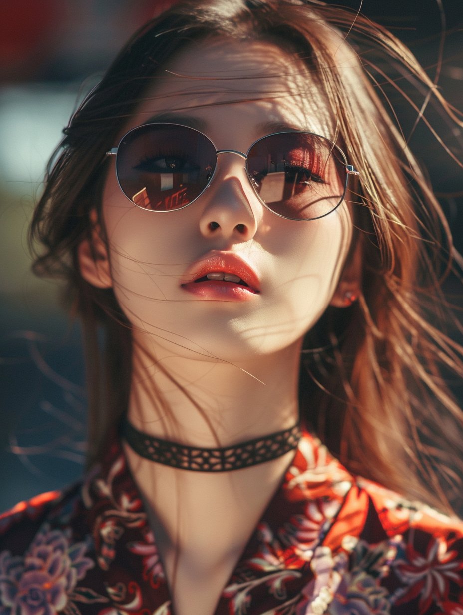 最甜的糖 彩衣舞动在光影之间 你是喧嚣尘世中最美的画面 #街拍美女