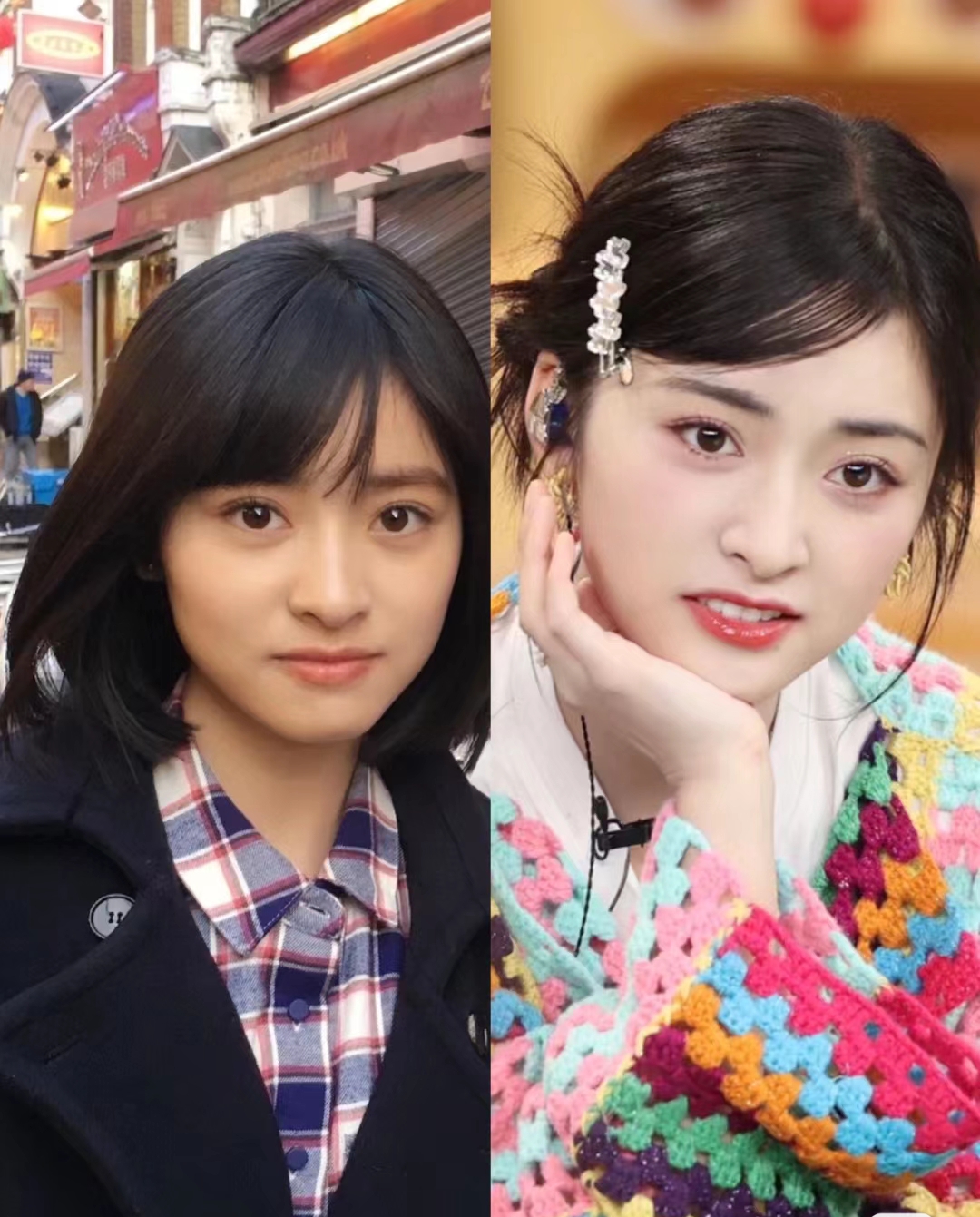 不得不说现在的沈月越来越自信漂亮了,现在和之前演的《流星花园》大