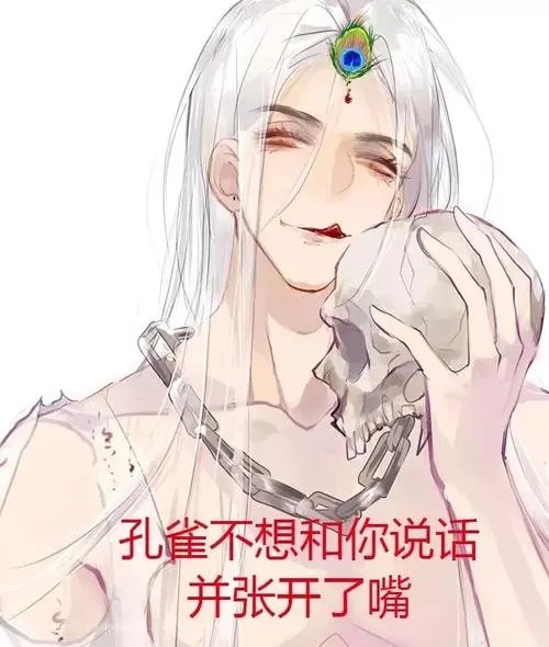 再说一遍,我们孔雀大明王最帅了!不接受任何反驳[二哈]#提灯映桃花