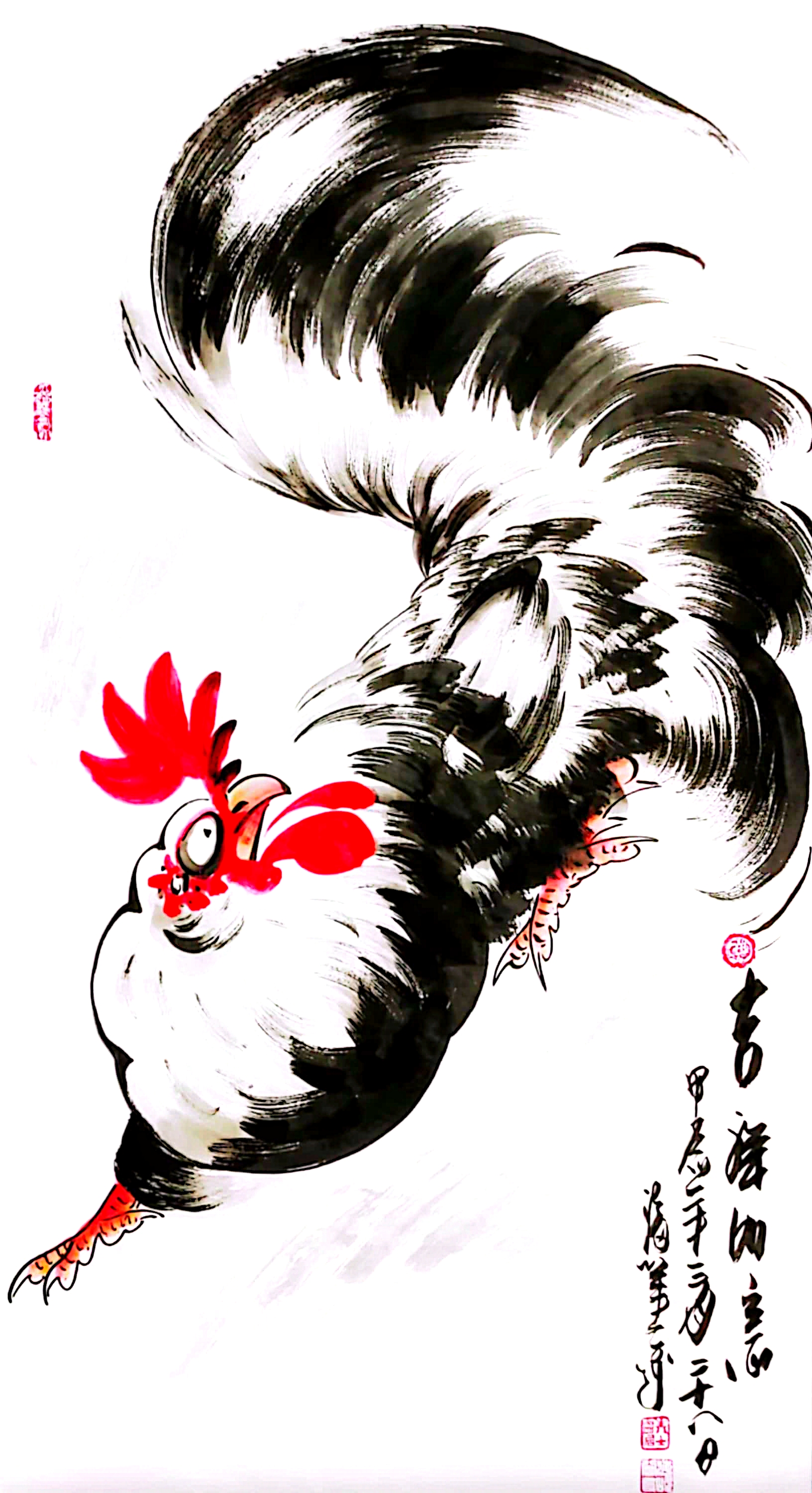 热点引擎计划# #大写意花鸟画# 画家曾海峰的作品欣赏#画画交流组