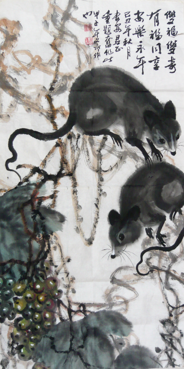 欣赏国画家杨君正老师的画作是一种美的享受![赞同][赞同][赞同]