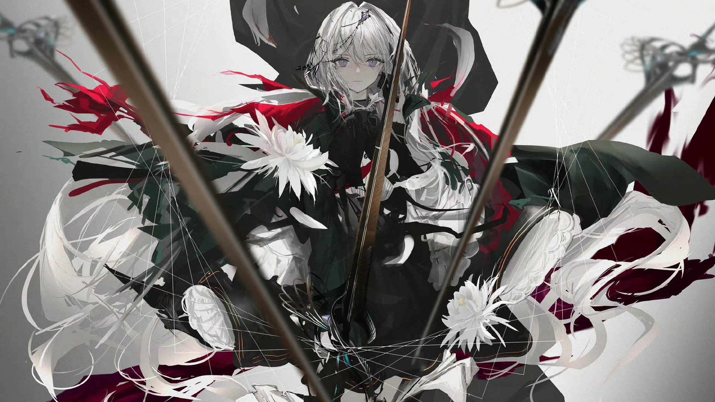 黑暗系机械少女!  画师:narue/なるゑ