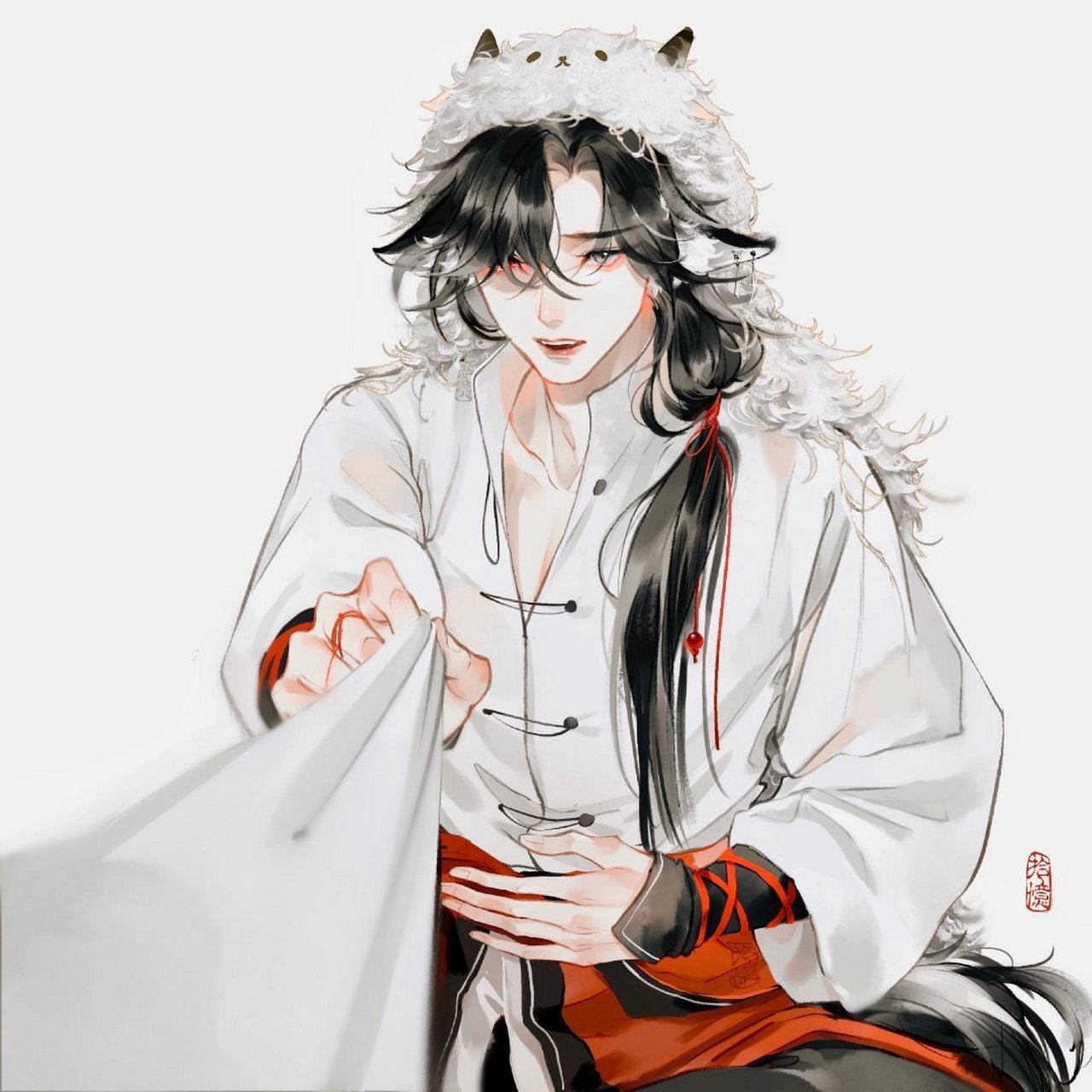 画师:拾忆eleven_   这样的三郎你喜欢吗 ?