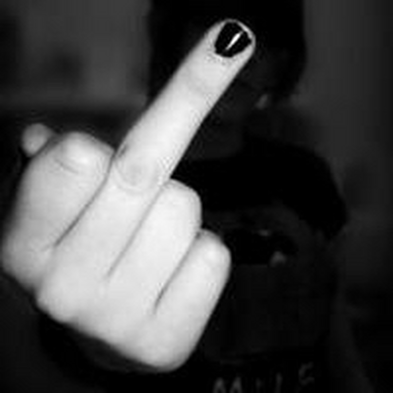 鄙视图片 竖中指系列 @是厌离哇 用来怼人!