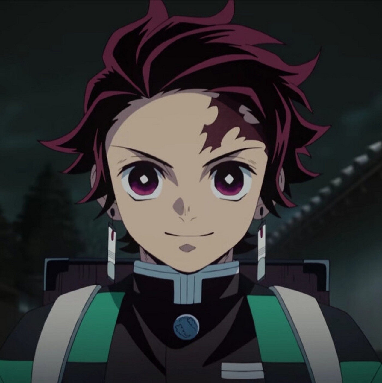 动漫头像# 鬼灭之刃,灶门炭治郎头像,不错还挺帅