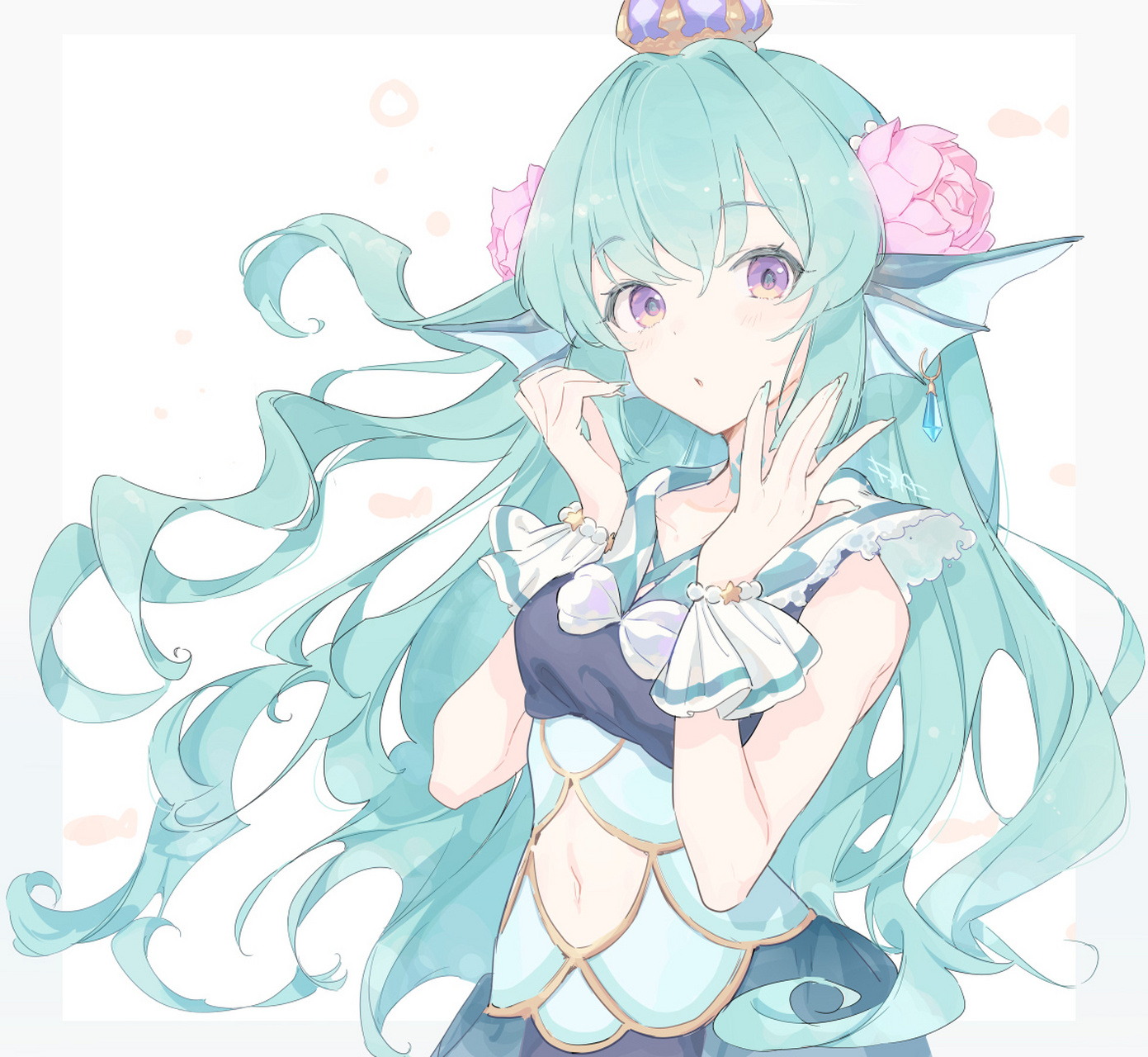 finana ryugu 画师 絹谷ゆたか#插画 虚拟you tuber