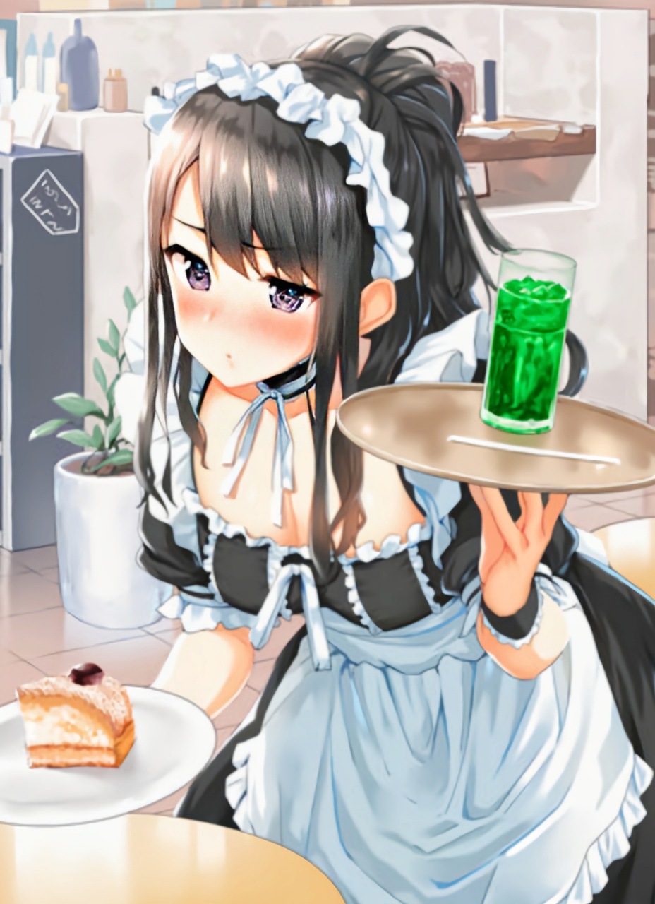 女仆服灯织.画师:  b-银河@二日目南ナ-35b pid: 9016