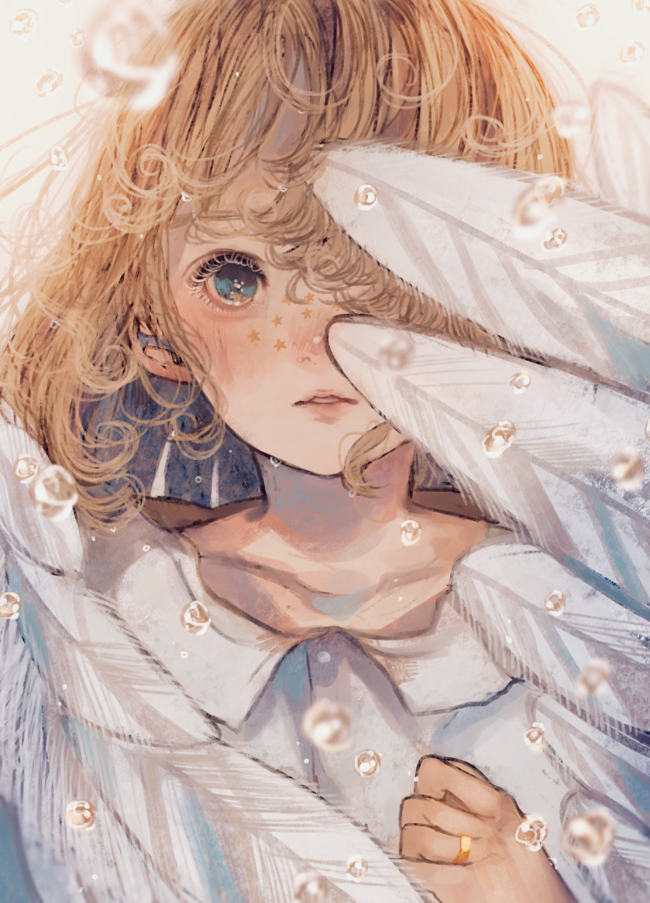 纯白的天使特辑 天使是往来于天界和人间的使者,却也多形容那些「心灵