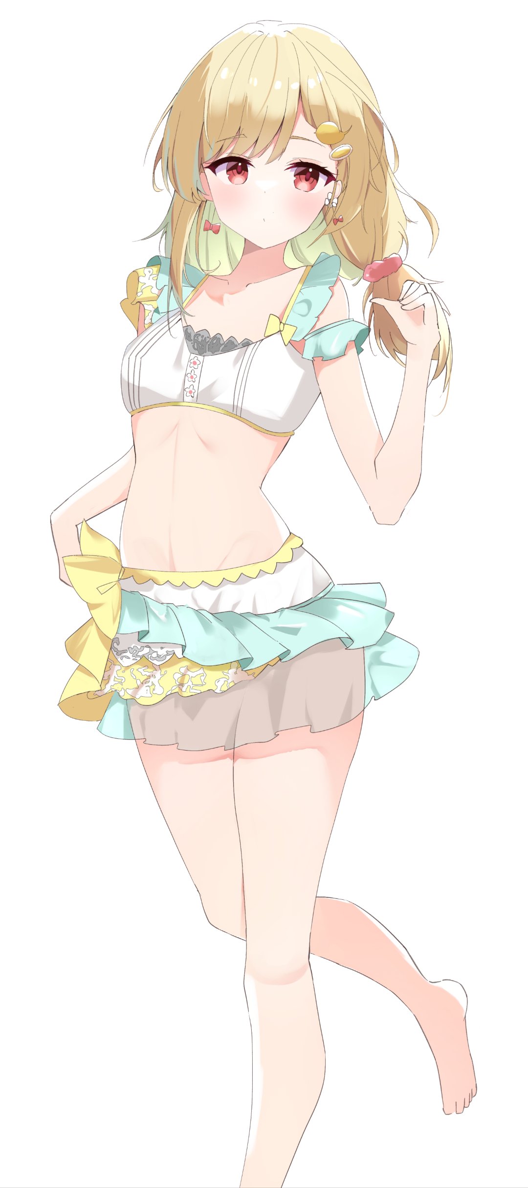 泳装小雀#可爱二次元女孩
