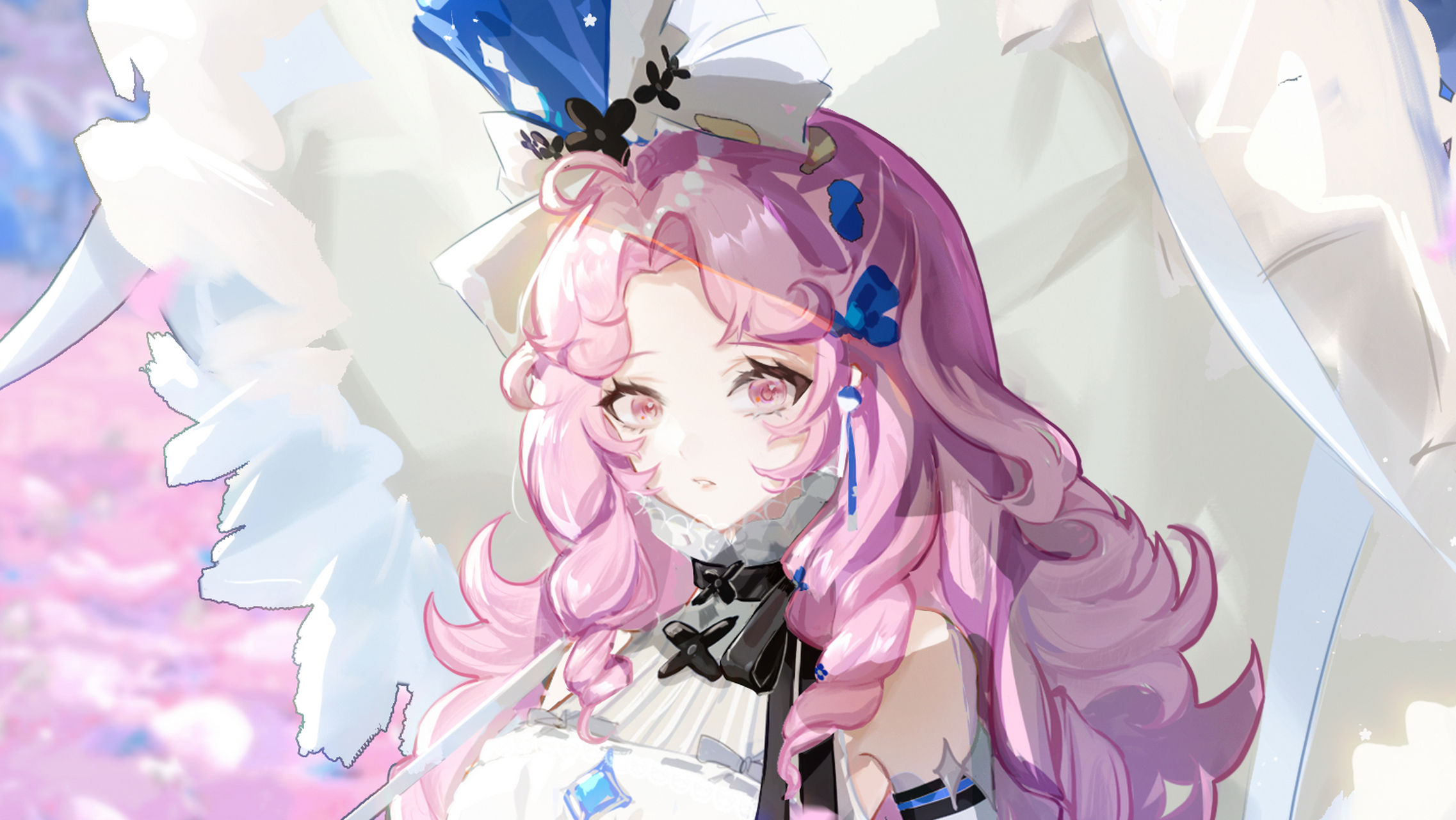 粉色梦境——治愈系女孩#可爱二次元女孩