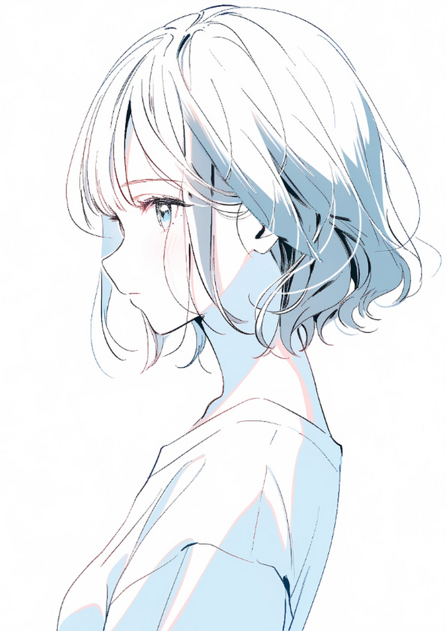 此刻回眸一笑百媚生#可爱二次元女孩