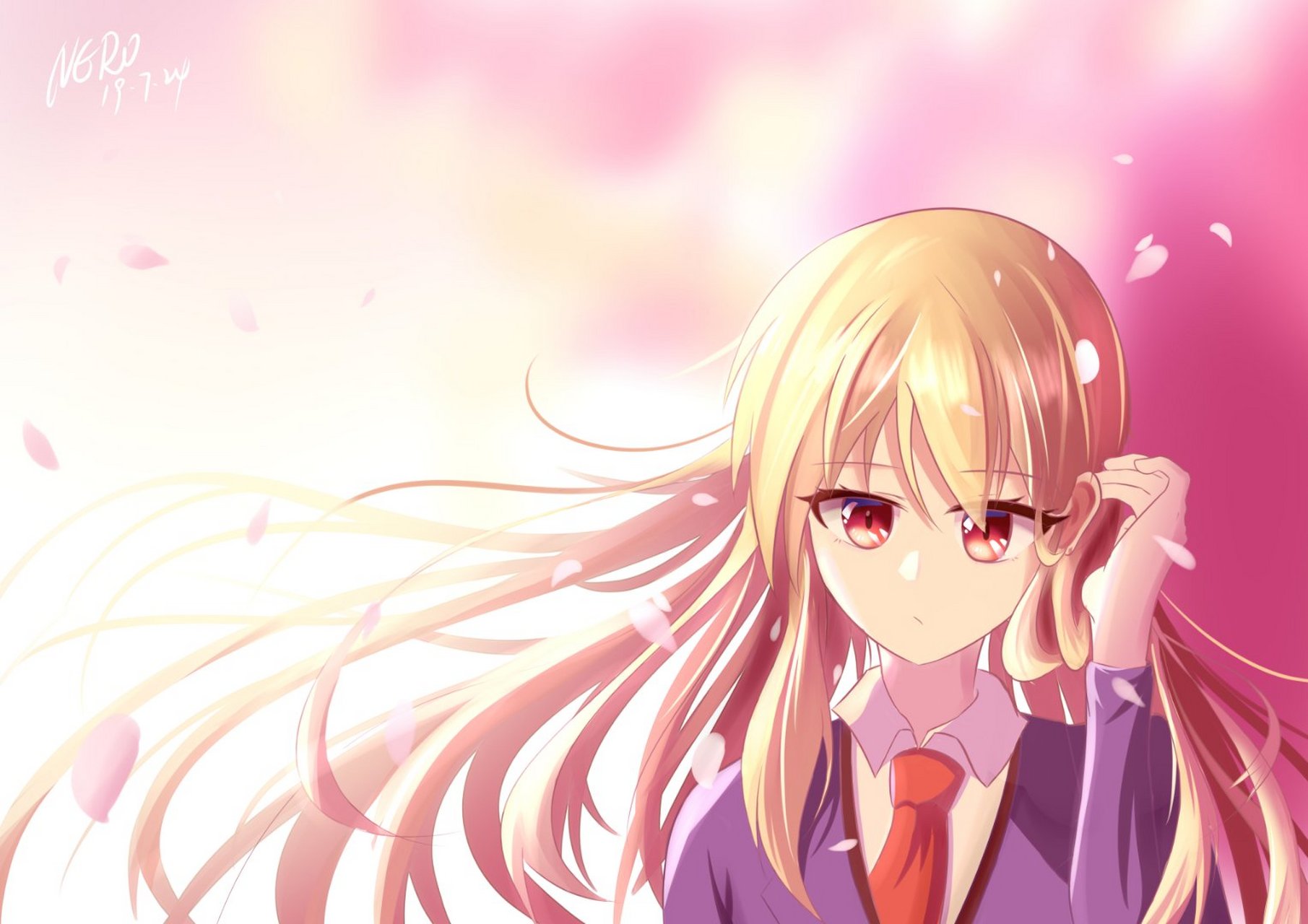 椎名真白   樱花庄的宠物女孩   画师: nero